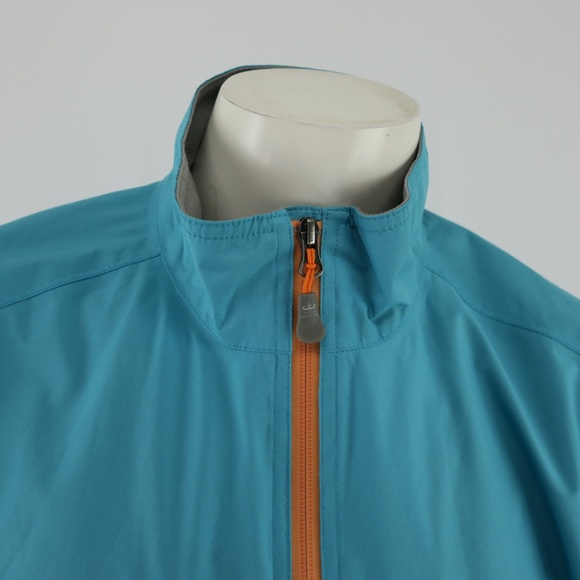 Peter Millar Element 4 Water Full Zip Jacket Mens Large Green Miami Dolphins - Picture 6 of 10